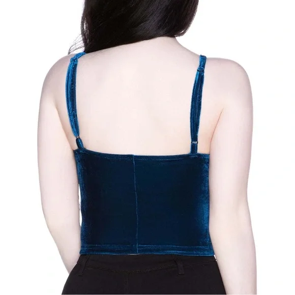 Lost in Sin Top [SAPPHIRE] - Picture 2 of 5